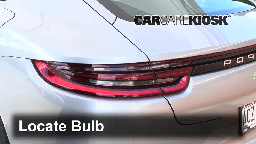 2018 Porsche Panamera 4 E-Hybrid 2.9L V6 Turbo Lights Turn Signal - Rear (replace bulb)